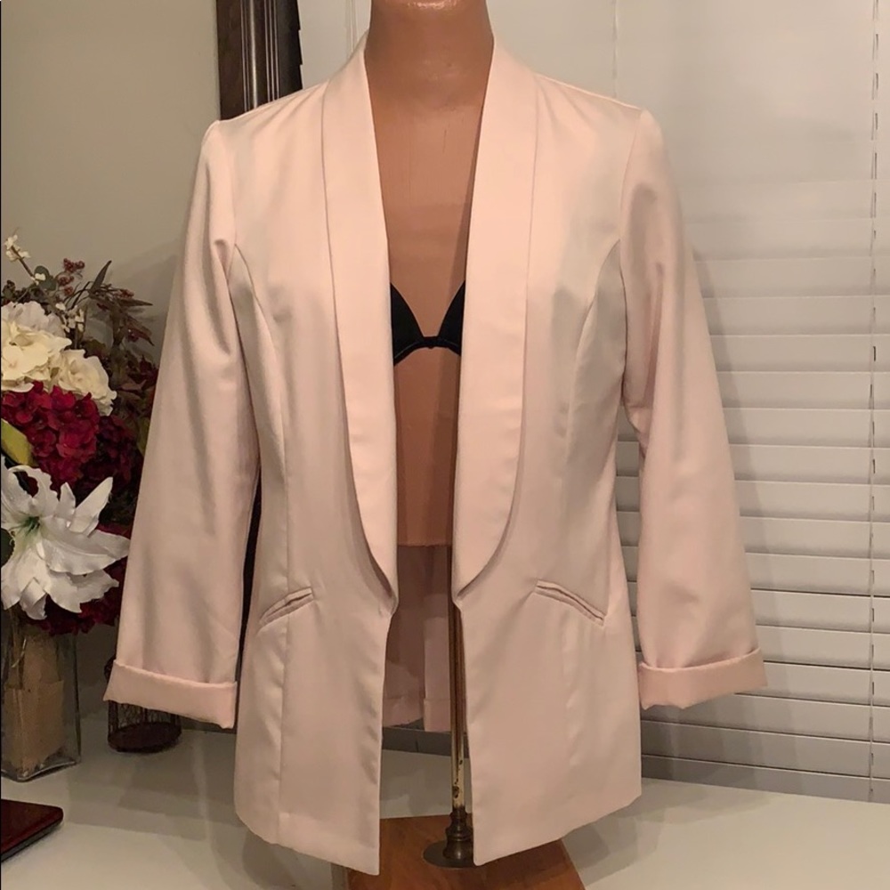 Maurices light pink blazer